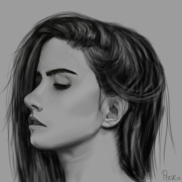 Petite study trouvรฉ sur Pinterest. | Travail au digital sur ClipStudioPaint.